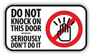 No Knock graphic